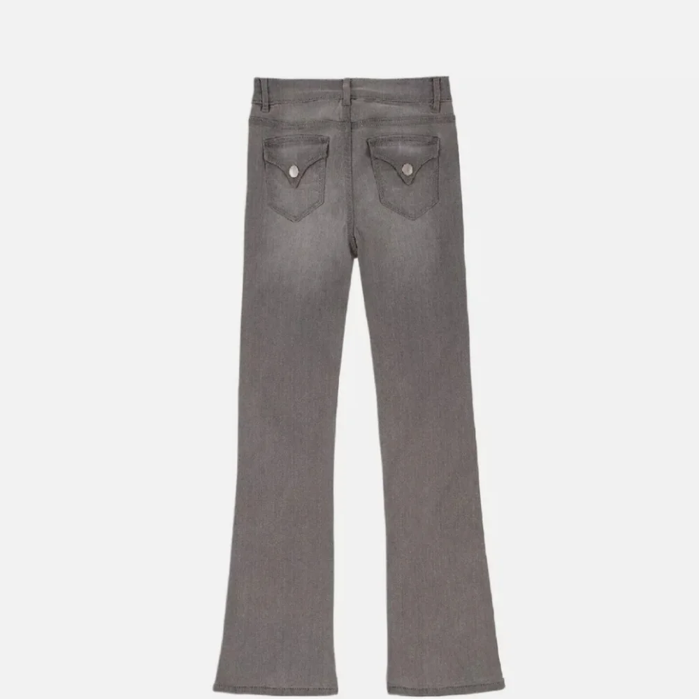 NWT Girl's Hudson Splice Flare Distressed Jeans - Picture 5 of 10